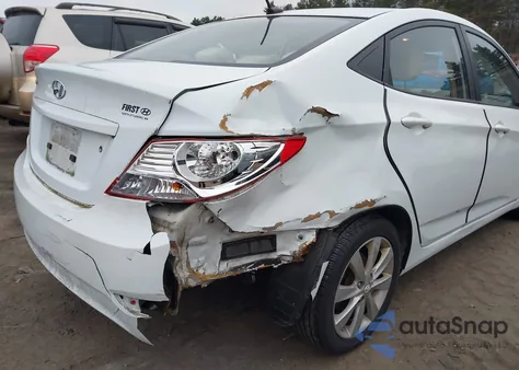 2013 Hyundai Accent Gls из США, поврежденный, VIN KMHCU4AE3DU340417